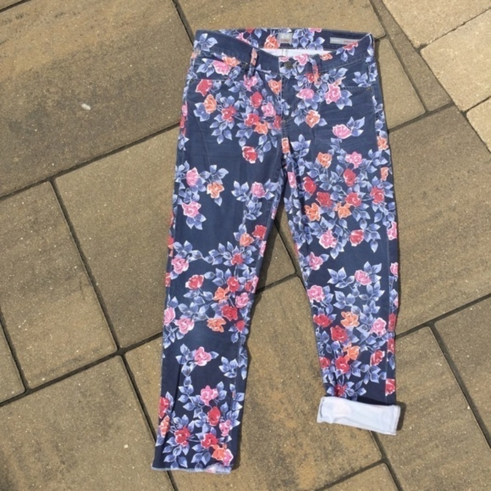 Citizens of Humanity Thompson Floral Jeans 26